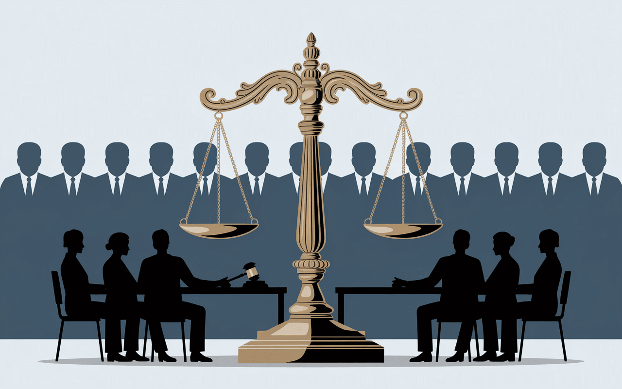 balance de justice droits toiture commune sans copropriété