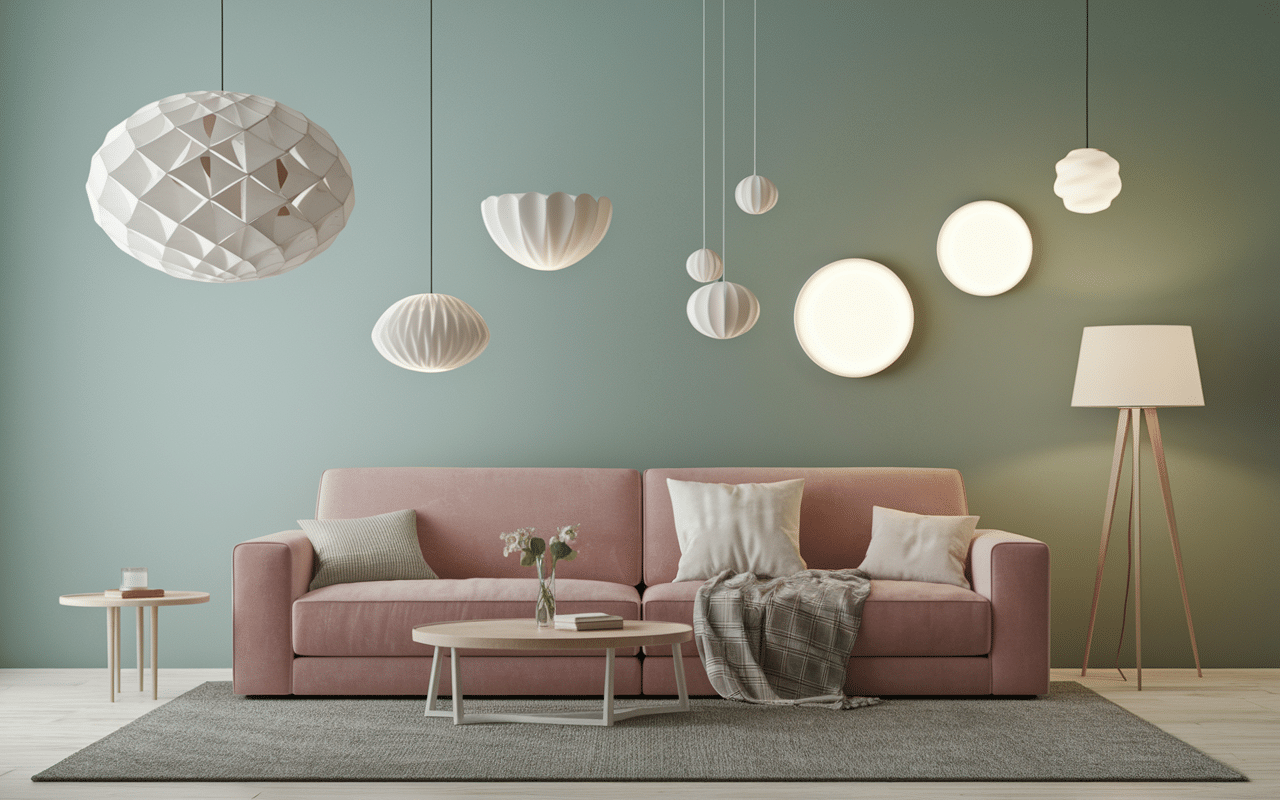 Différentes catégories de luminaires design