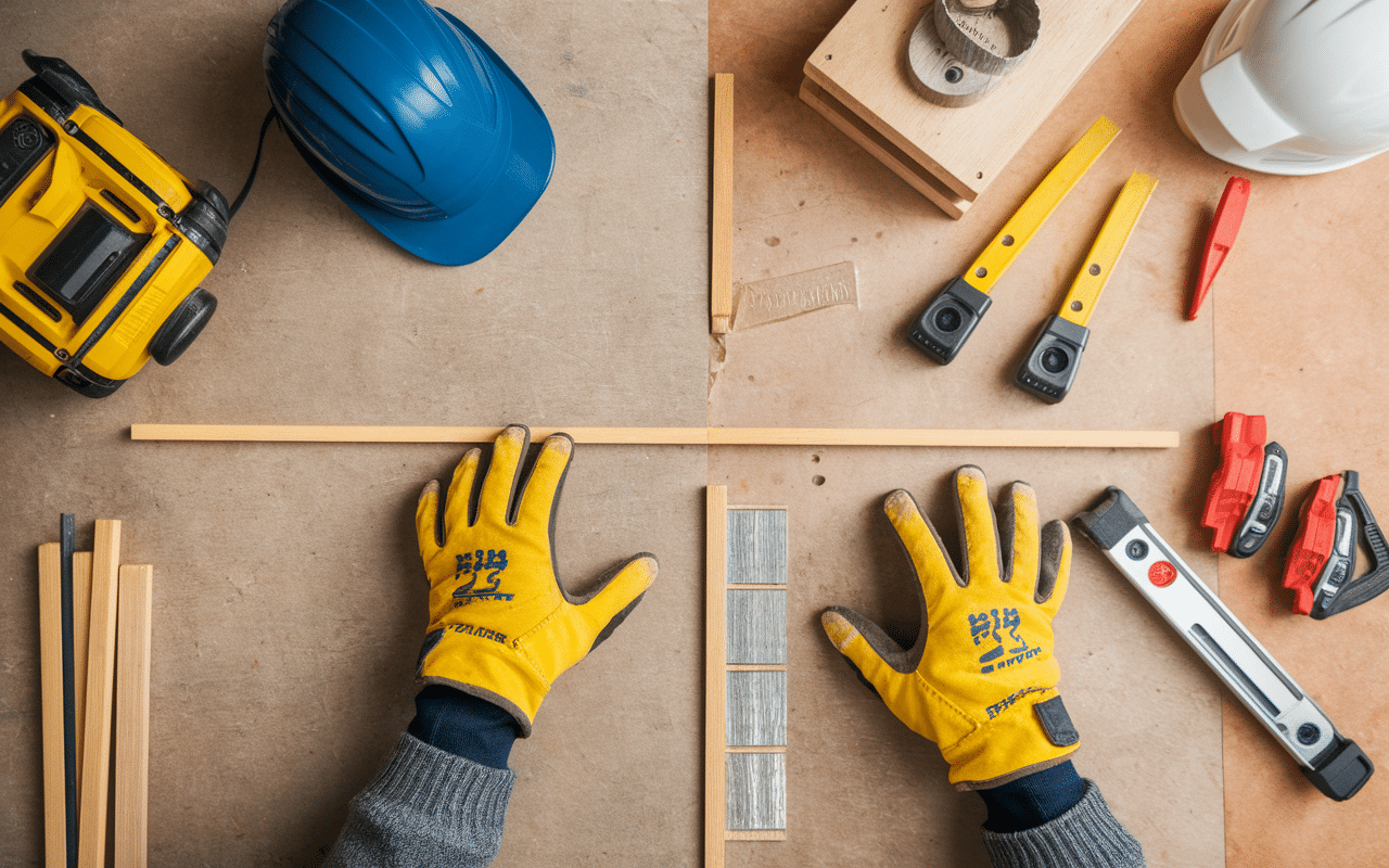 Outils installation mur exterieur