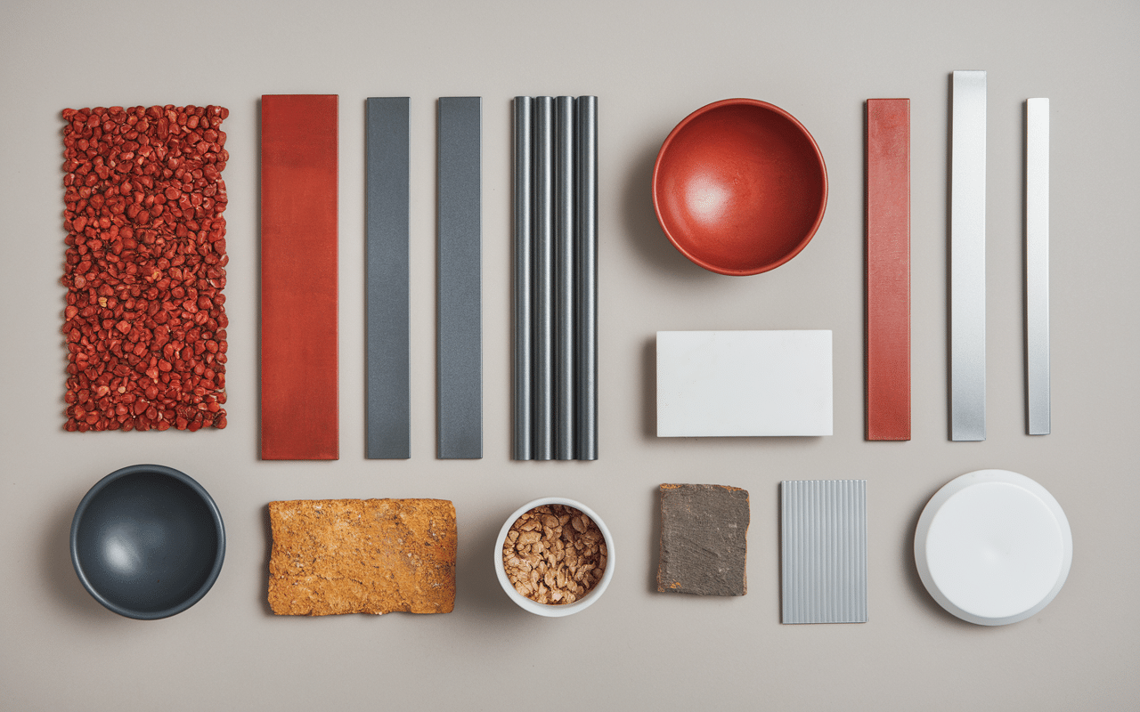 Types et matériaux faîtage toiture terre cuite, zinc, aluminium