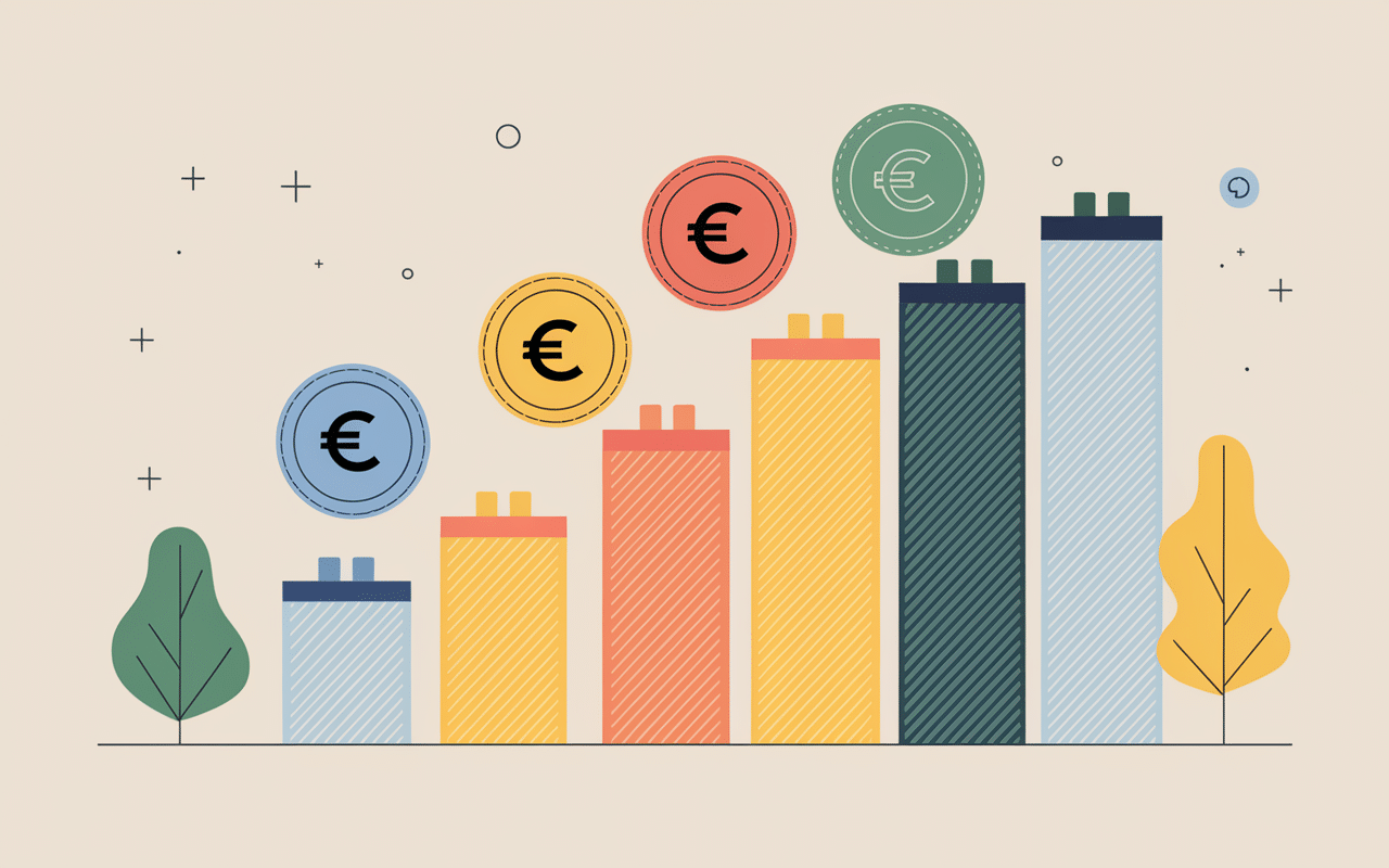 Infographie prix monte charge maison