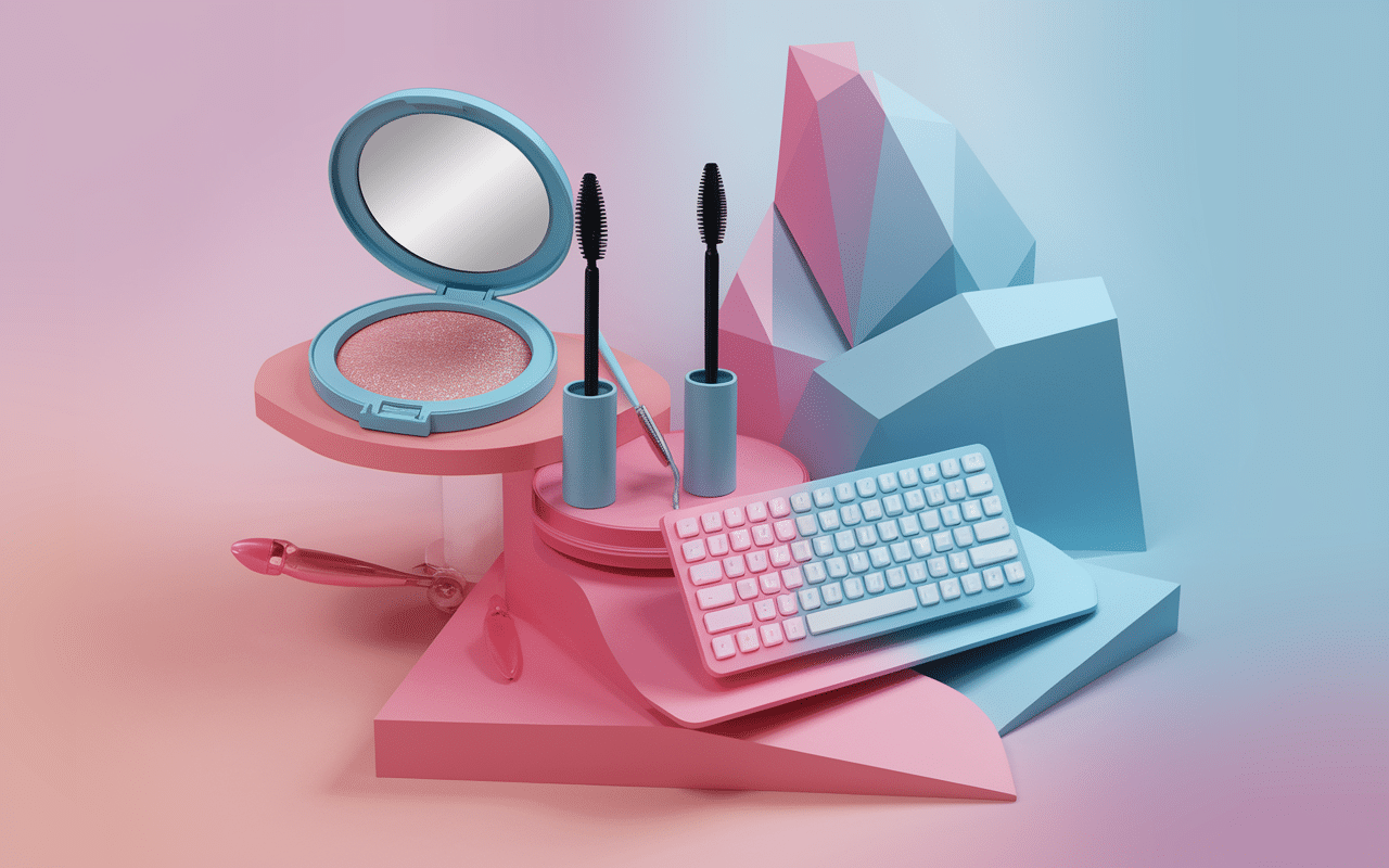 Blog beauté et geek collage artistique