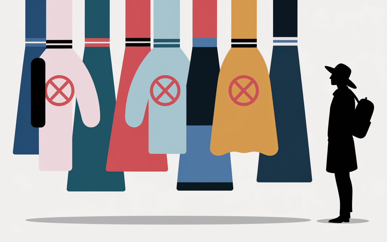 Vêtements à éviter couleur à éviter en Thaïlande