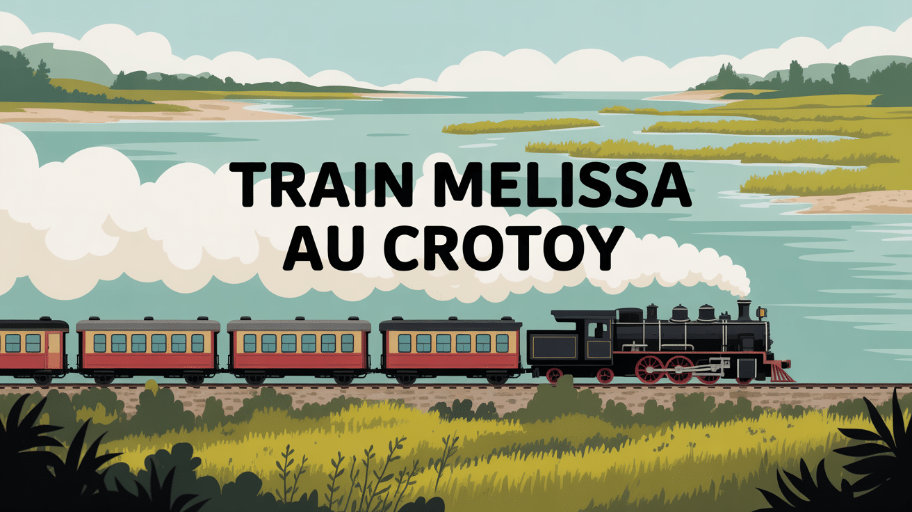 train mélissa crotoy baie de somme illustration vapeur