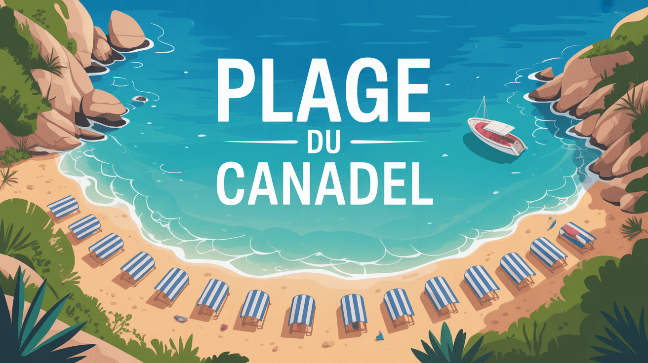 Vue aérienne plage du canadel côte méditerranéenne