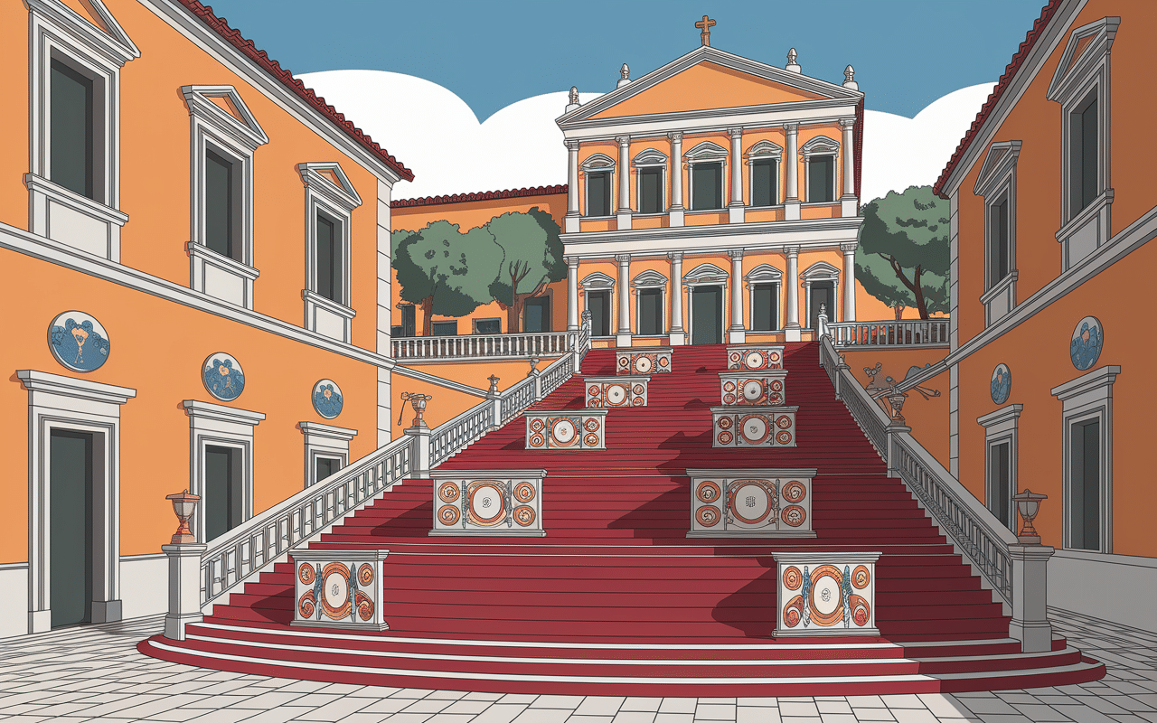 centre historique caltagirone escalier église baroque