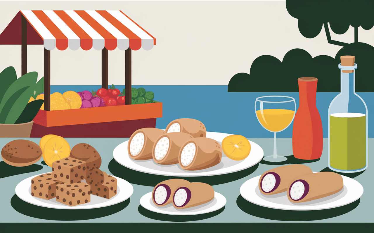 Spécialités culinaires et marché de Caltanissetta