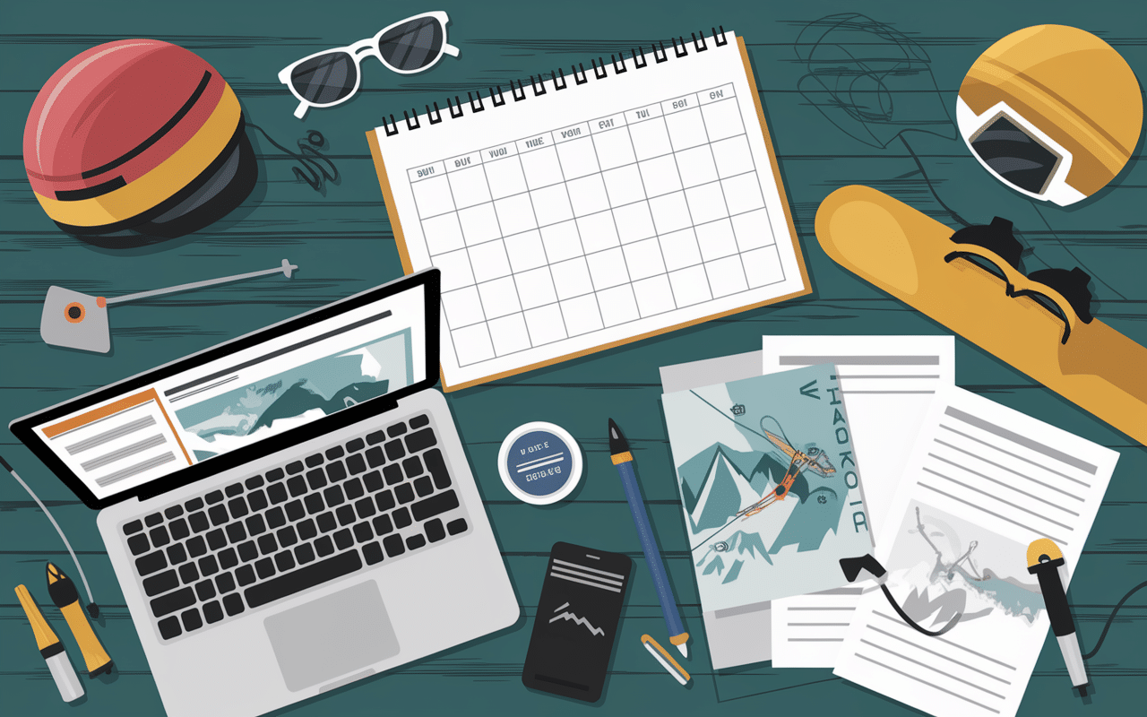 long trail house planification voyage reservation ski