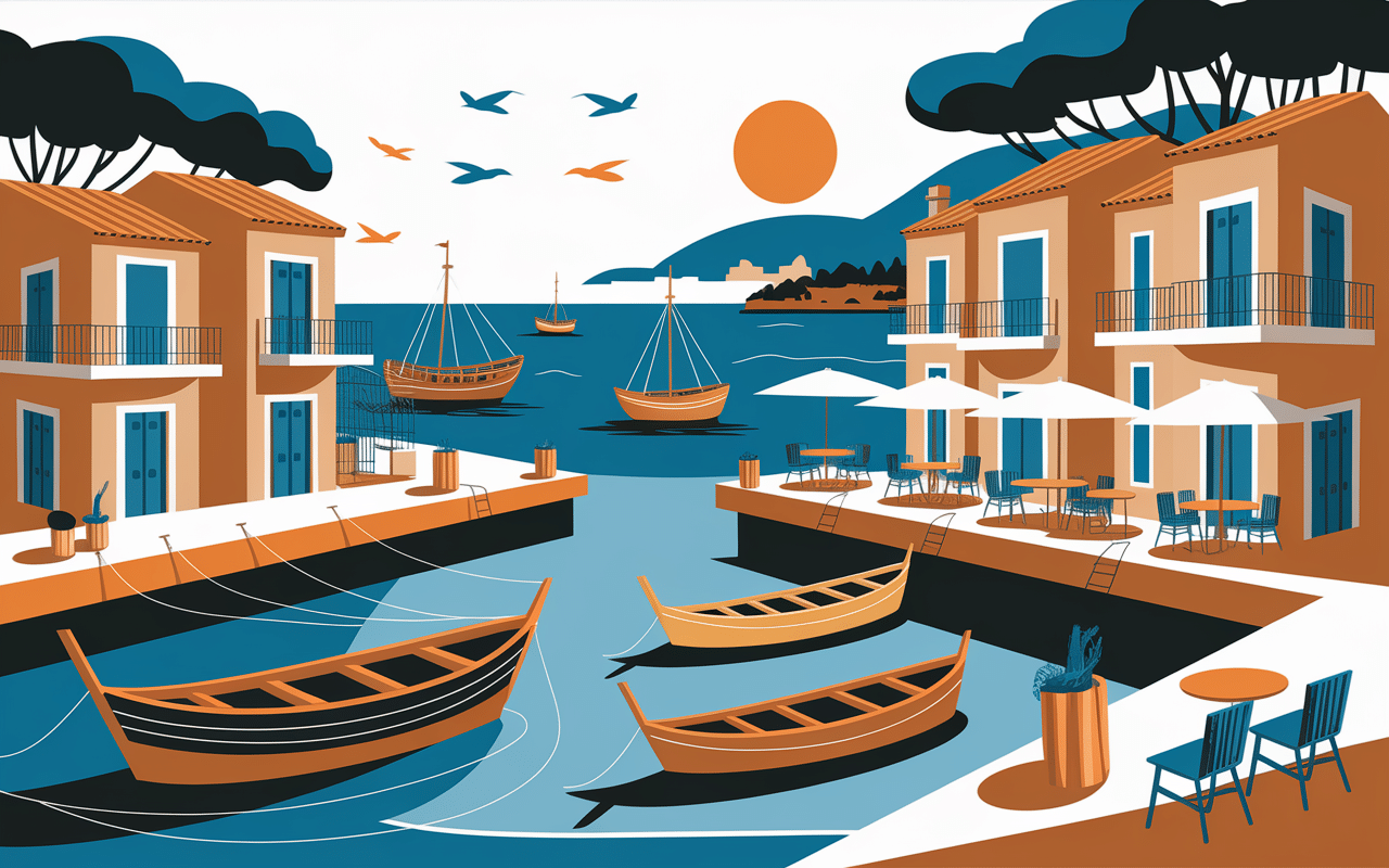 marsaskala port pêche maisons colorées