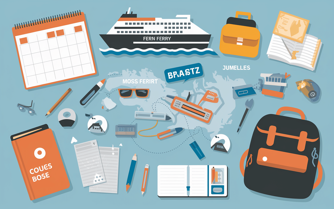 carte accès miyajima ferry et transport