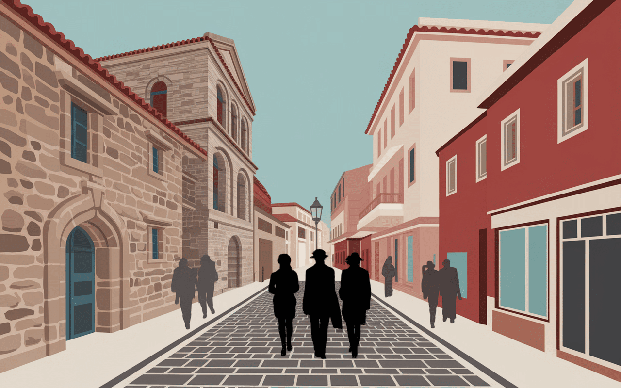 olbia sardaigne vieux centre architecture moderne