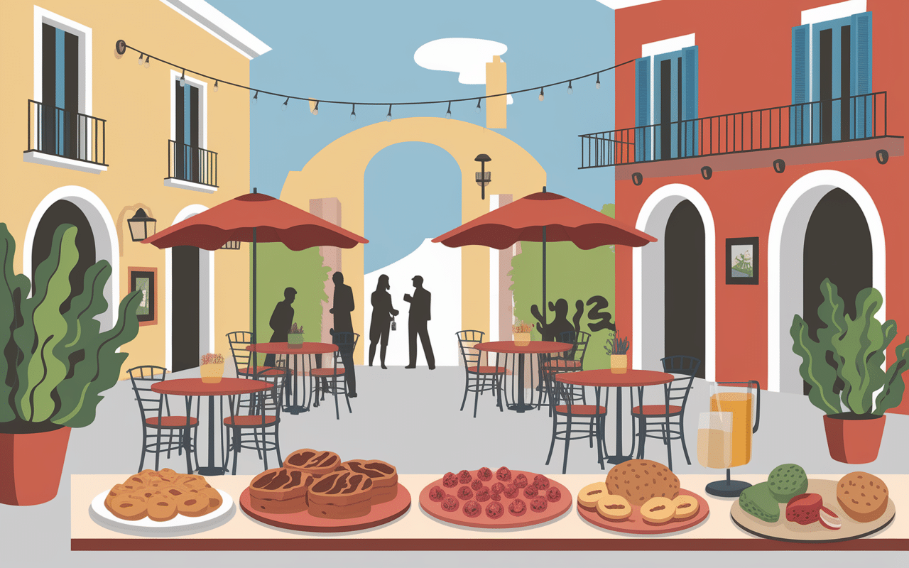 pause gourmande scicli café terrasse