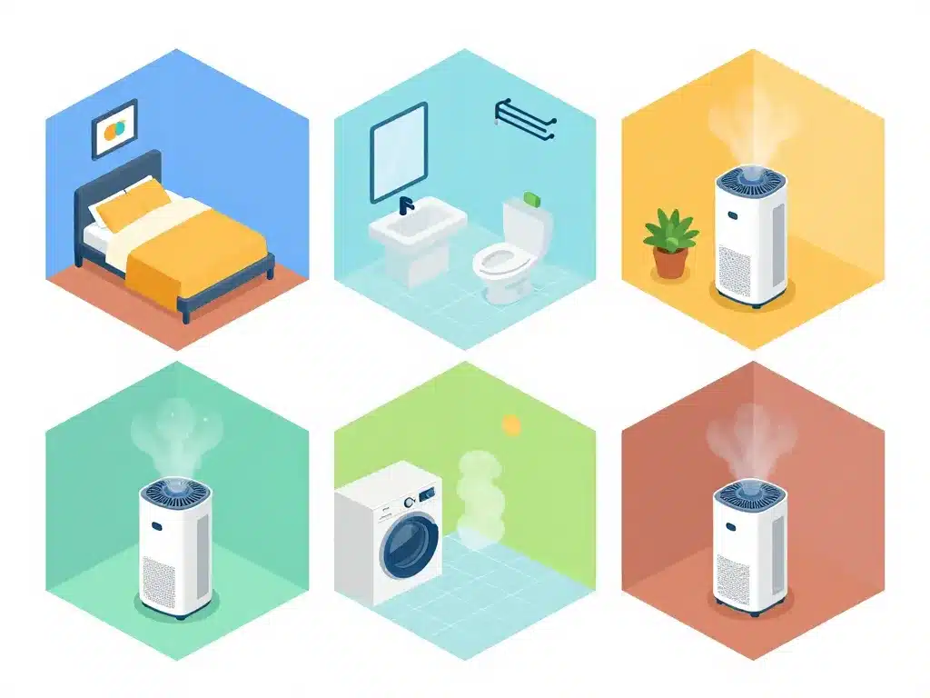 Déshumidificateur combien de temps par jour dans chambre, salle de bain et cave