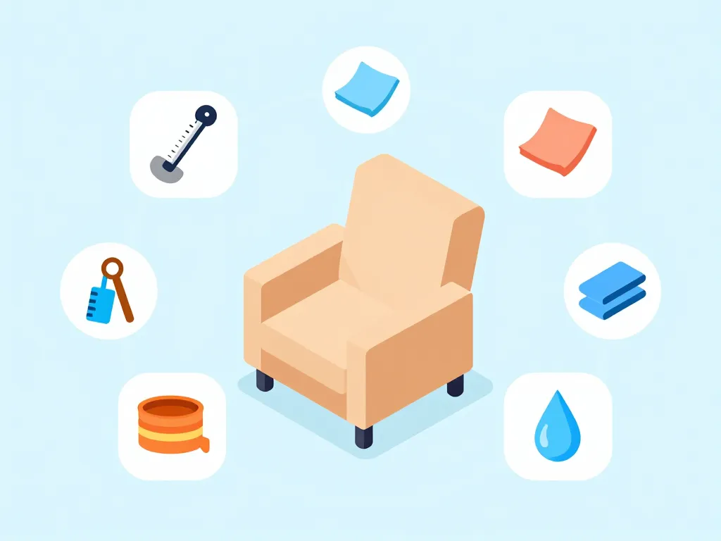 diagramme critères housse pour fauteuil electrique mesures matières