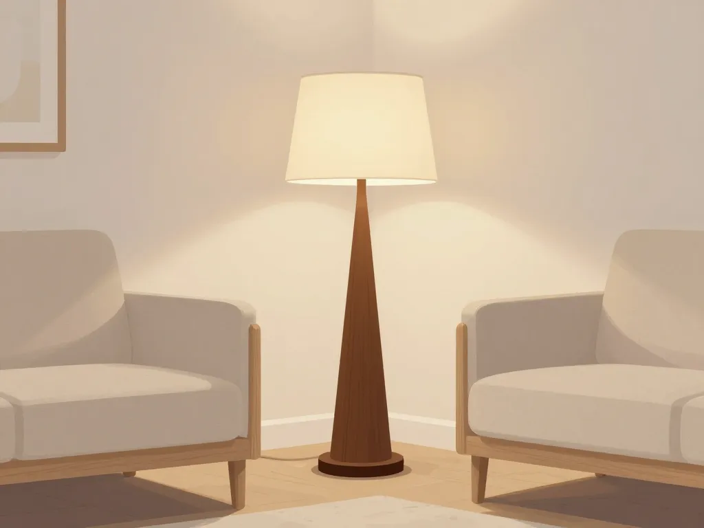 lampe année 70 intérieur scandinave