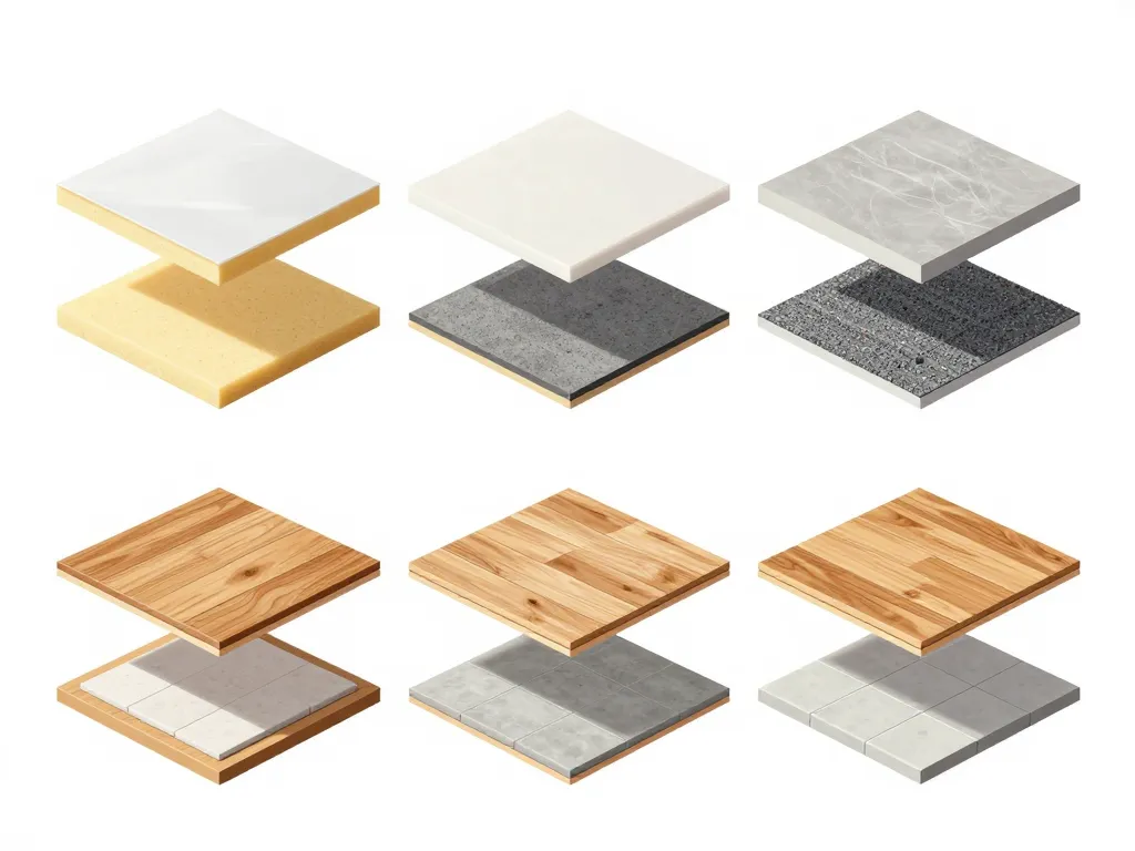 Comparatif isolant phonique sol selon type de plancher