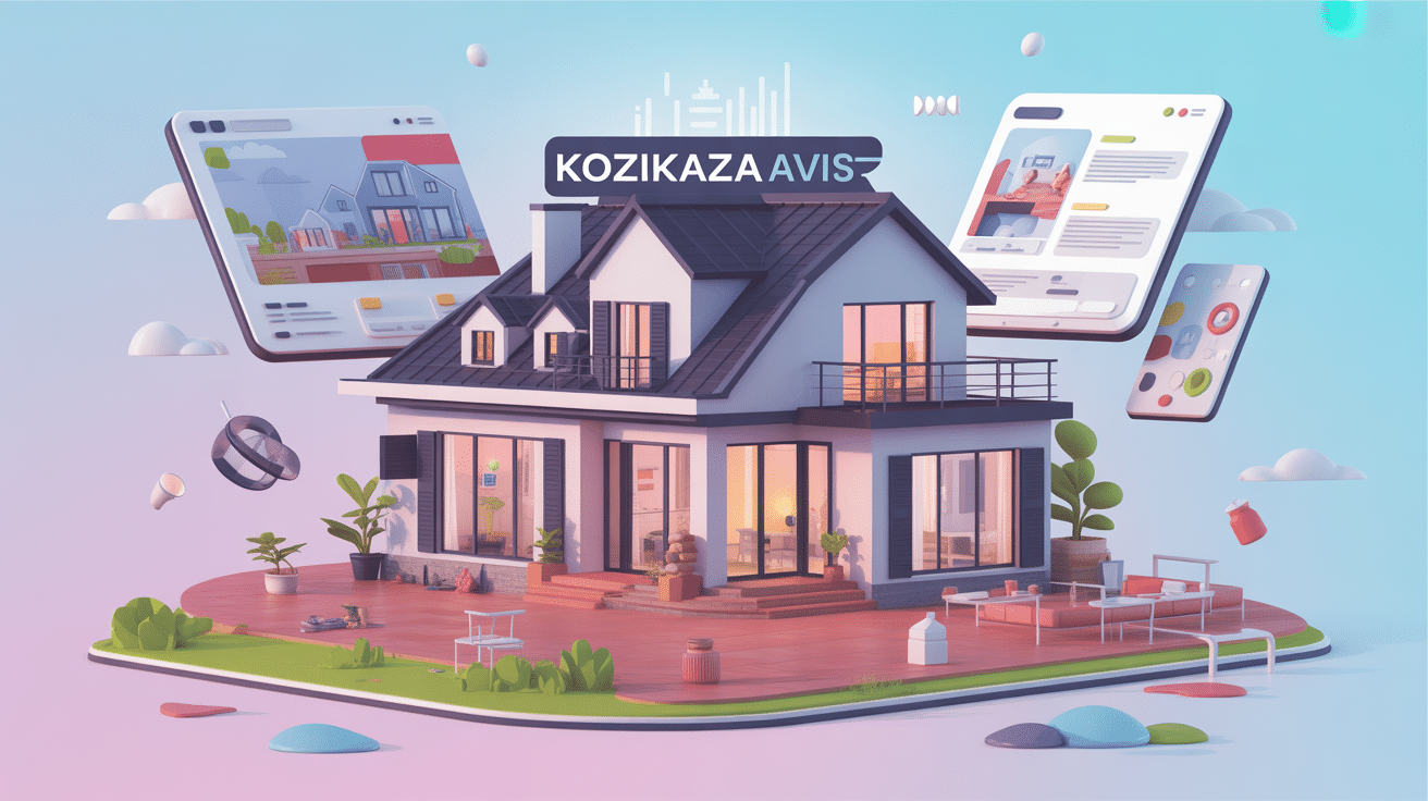 kozikaza avis image 3D maison et communauté