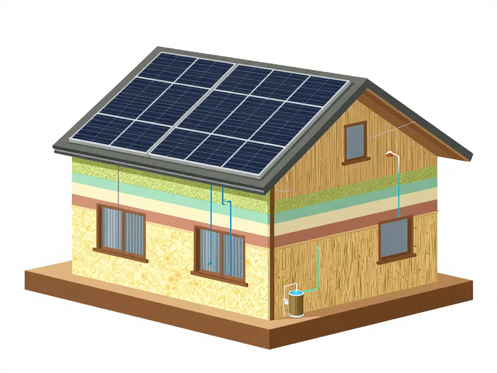 maison du futur durable solaire matériaux biosourcés