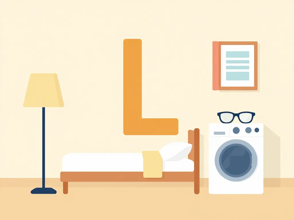 visuel objet en l maison