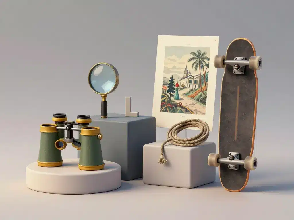 scene objets en l rares