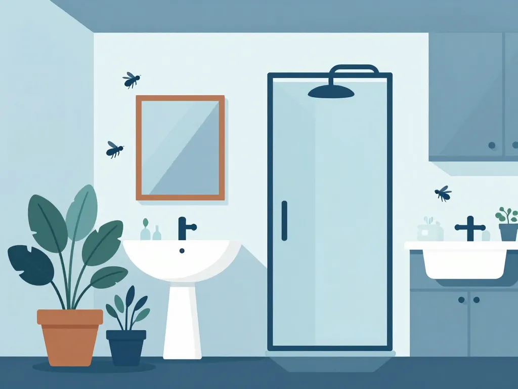 zones à petite mouche d'humidité intérieur maison