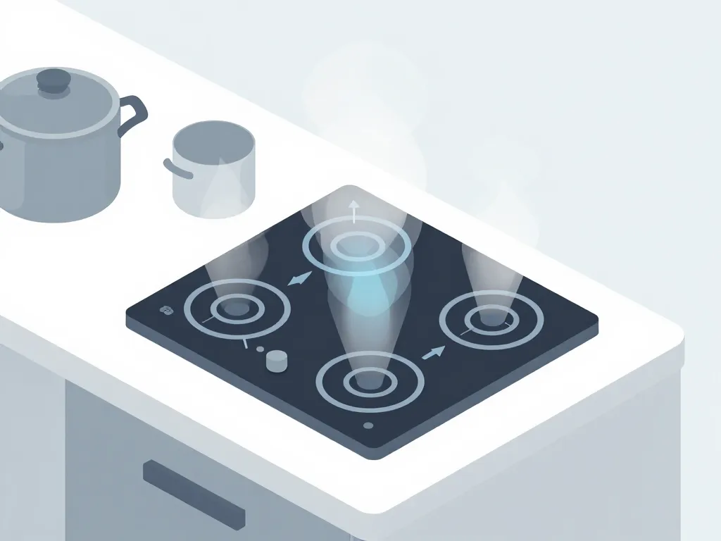 plaque induction avec hotte intégrée avis schéma aspiration vapeur