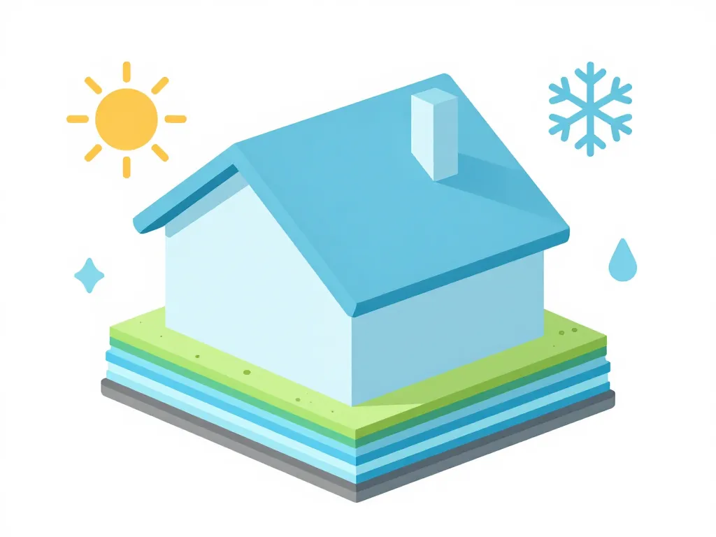 rt 2012 isolation visualisation couches mur toiture sol