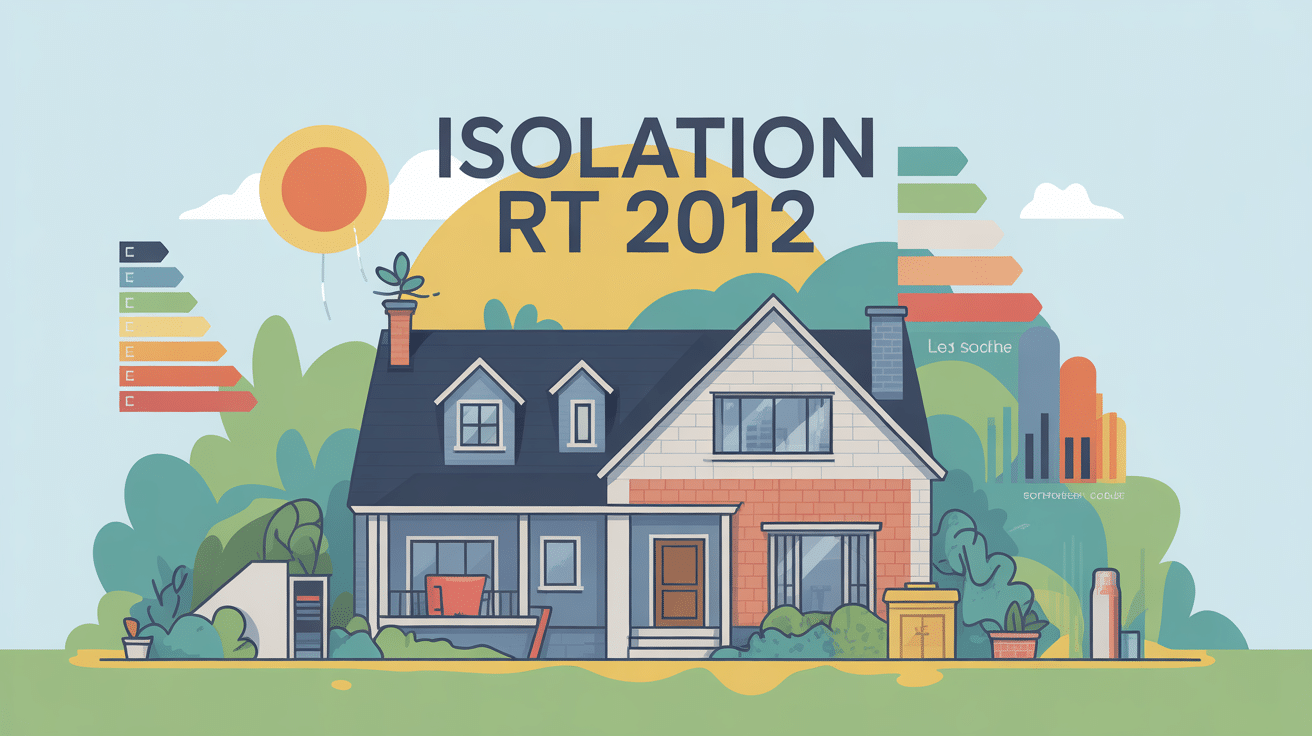 rt 2012 isolation illustration maison épaisseurs et confort