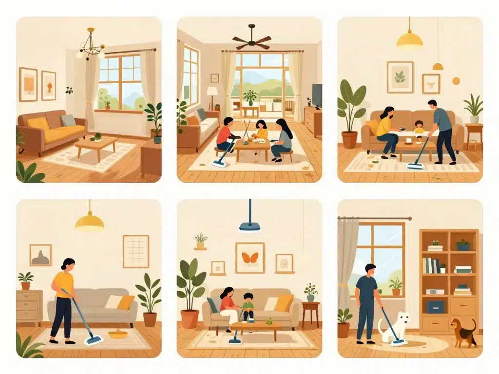 serpillière electrique adaptée à chaque type de logement et sol