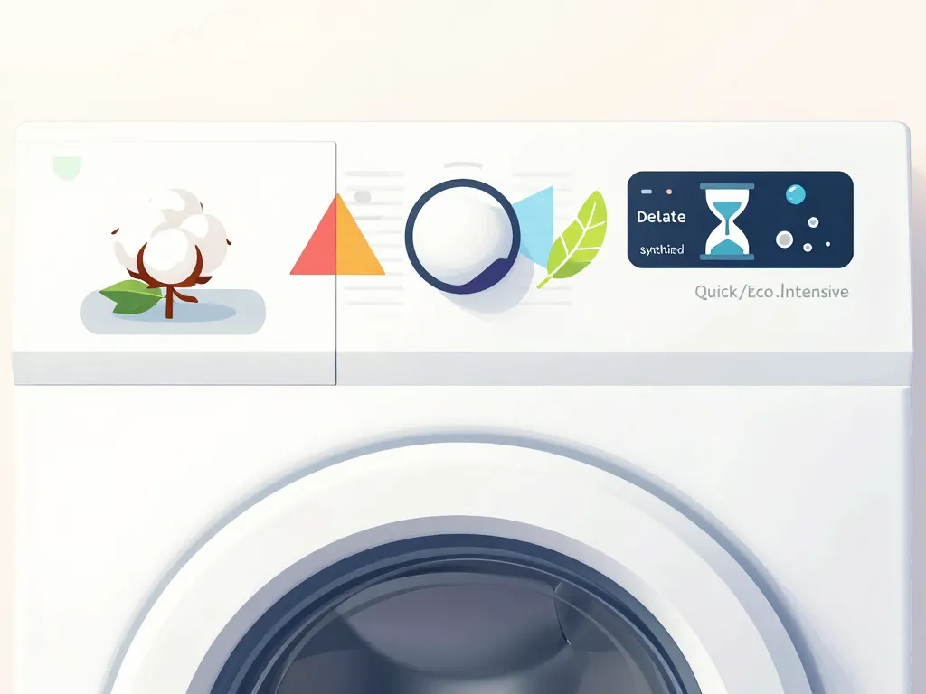 symbole machine a laver programmes bandeau