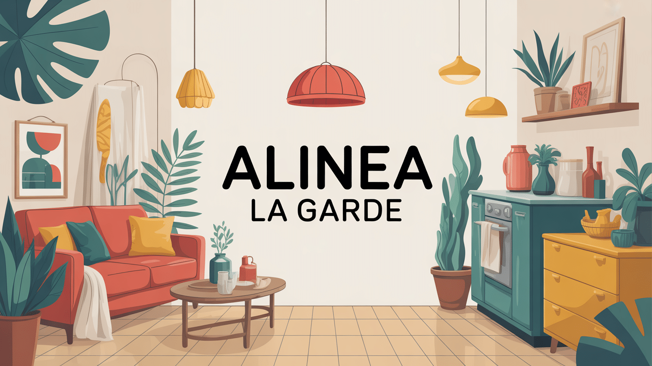 Illustration alinea la garde meubles décoration méditerranéenne