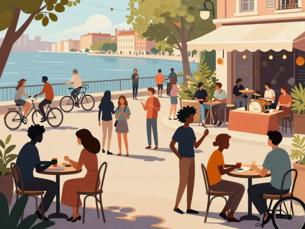 Breda ambiance étudiante culture terrasses festives