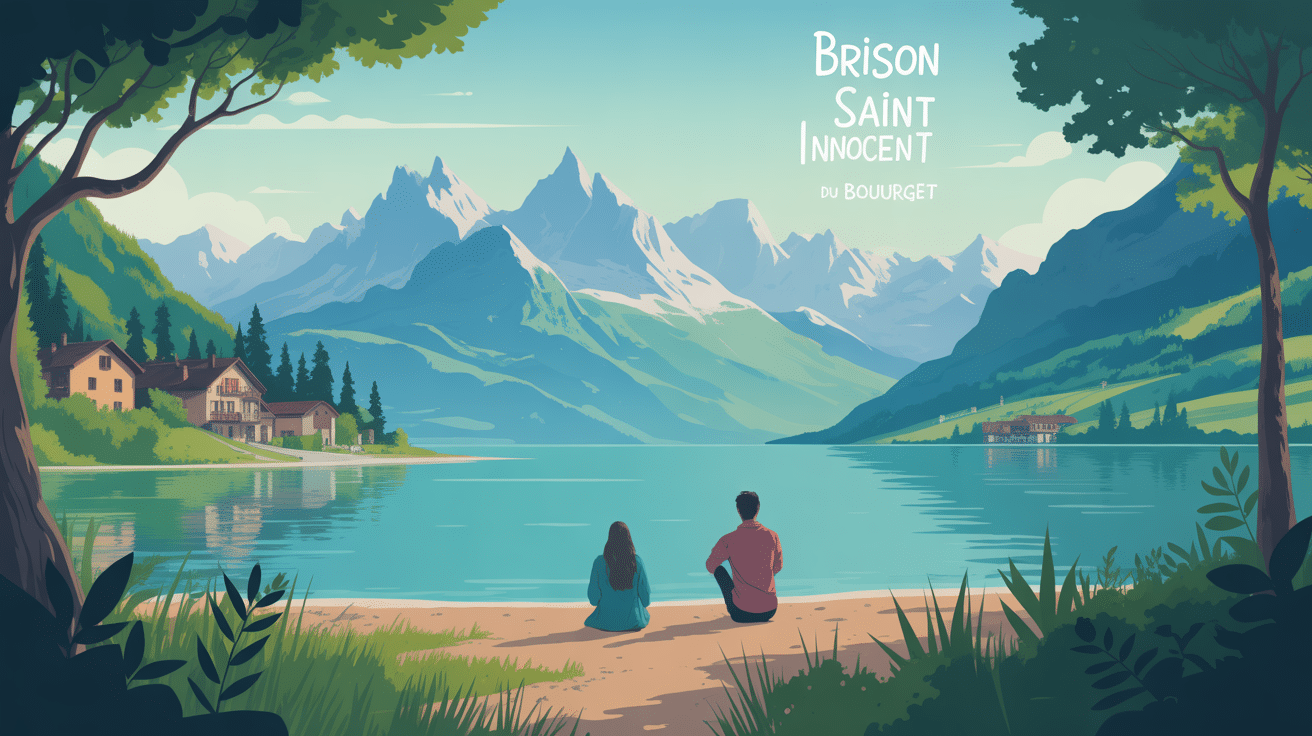 Brison Saint Innocent panorama lac du Bourget