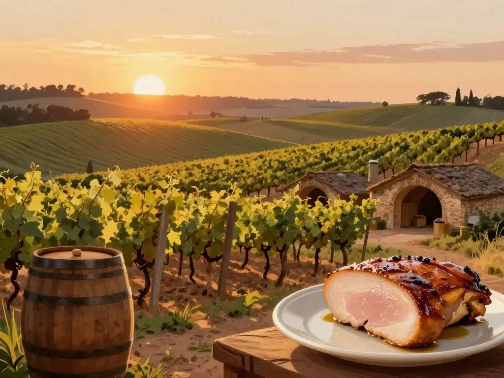 Cazaubon terroir Armagnac gastronomie Gers