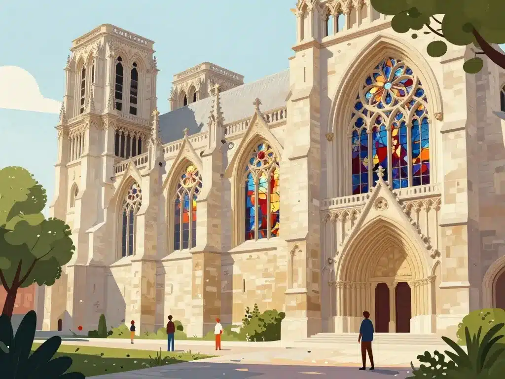 basilique gothique clery saint andre visite