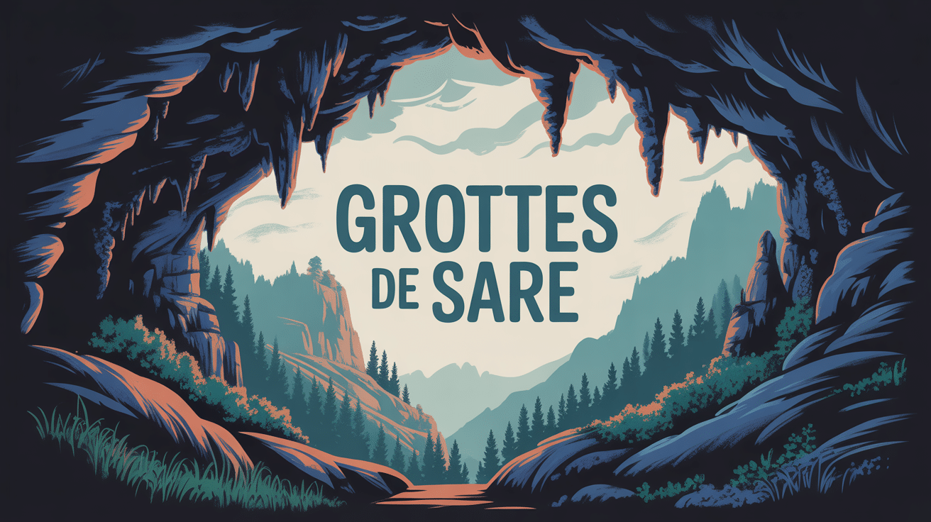 Entrée des grottes de Sare dans la montagne basque