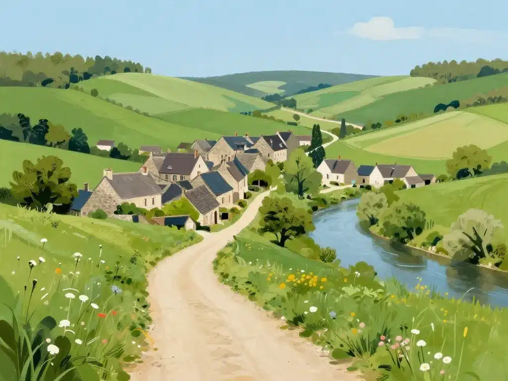 Exploration Saint Malo du Bois village nature rivière bocage