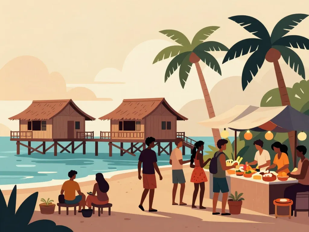 Vie quotidienne hébergement food Nosy Be Madagascar