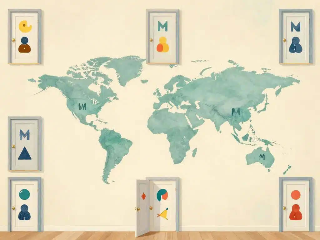 Méthodes visuelles pour retenir pays en m