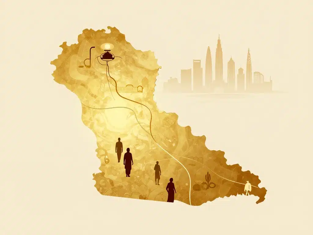 Pays en q illustration géographie et culture du Qatar