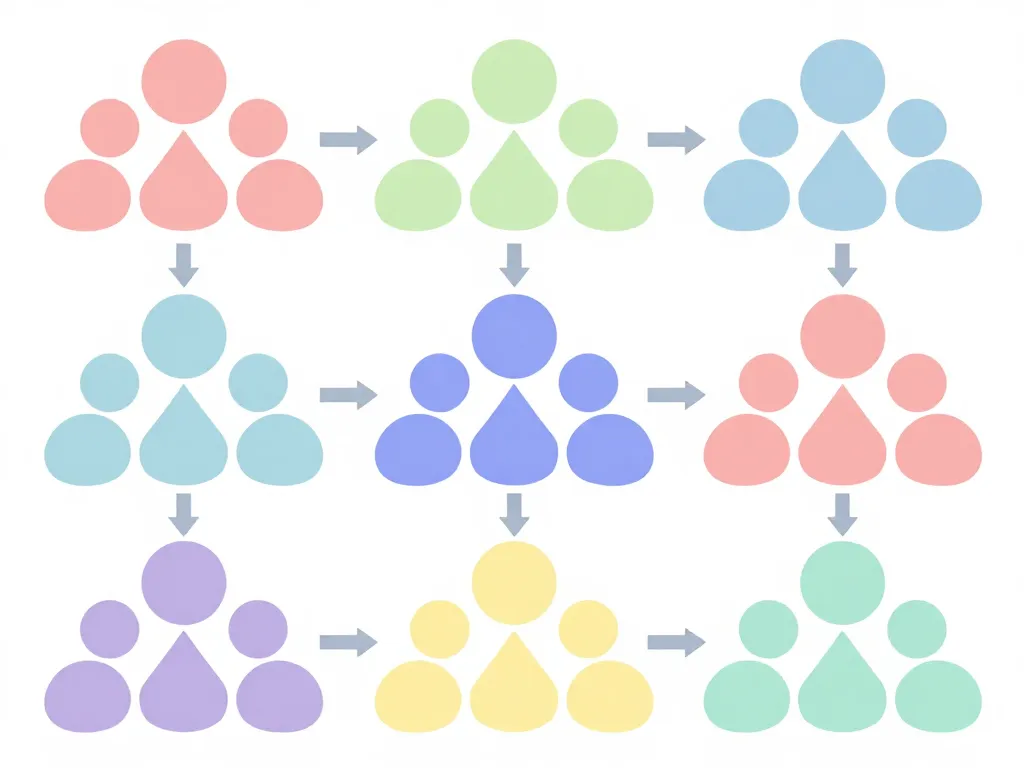 Diagramme des classements pays en X, groupes et critères