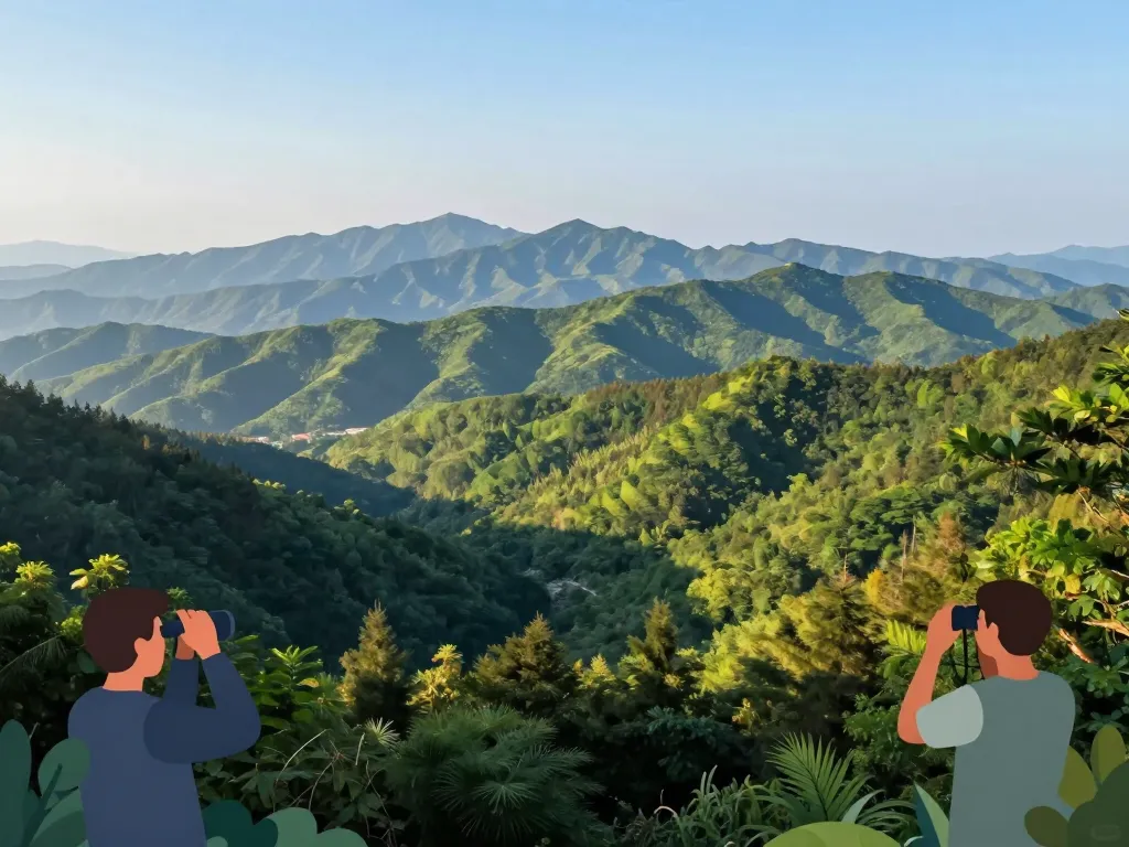 Vue panoramique pic de nore paysage montagne noire