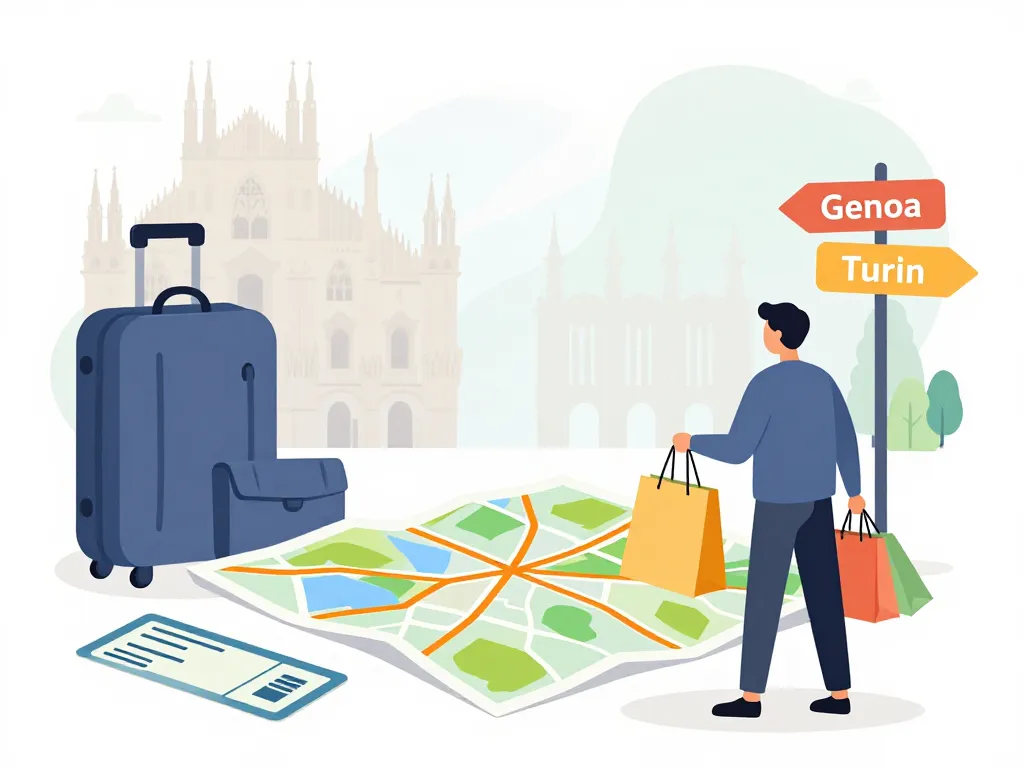 préparation visite serravalle outlet planification