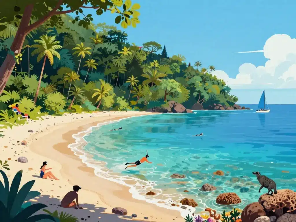 Plage et nature Nosy Be Madagascar activités vacances