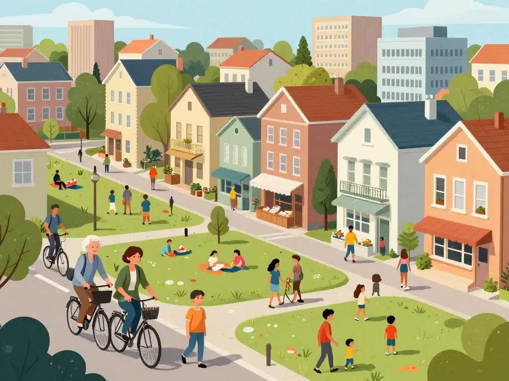 Scène de vie quotidienne à Koenigshoffen