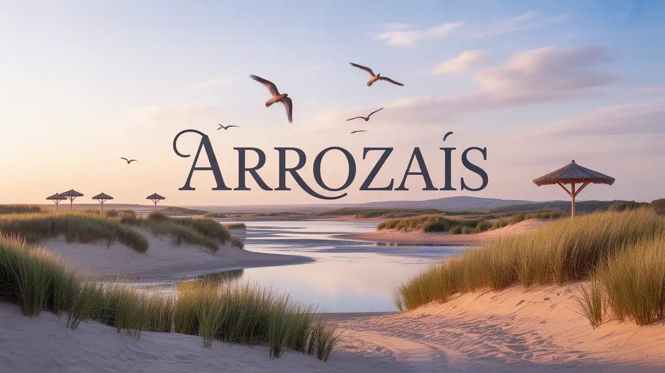 illustration vectorielle arrozais portugais avec reflets eau ciel