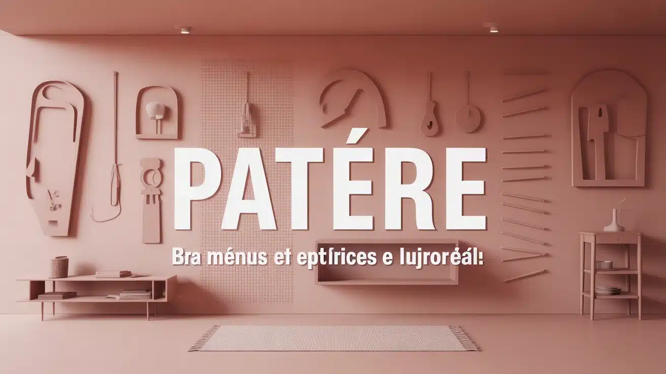 Patère murale pour organiser l’espace