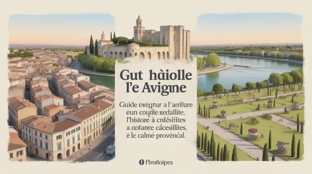 Quartier à Avignon : intra-muros animé et ceinture verte calme