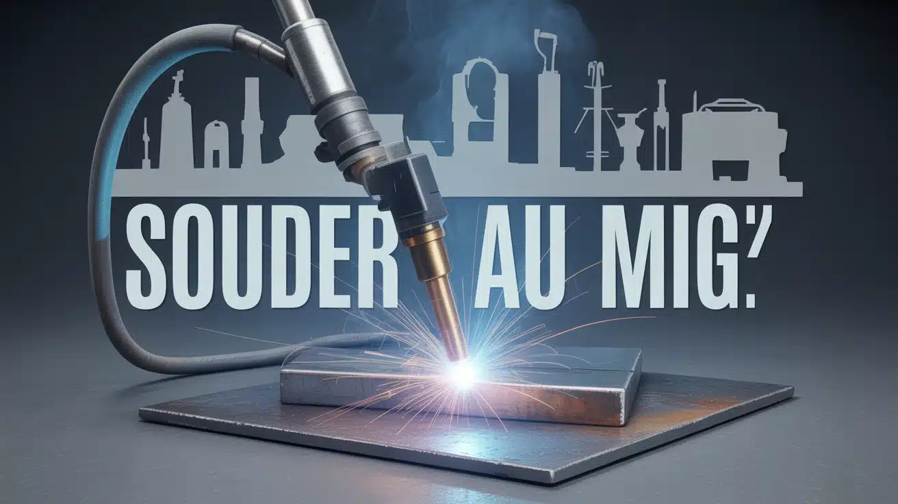 Souder au MIG : arc électrique sur acier