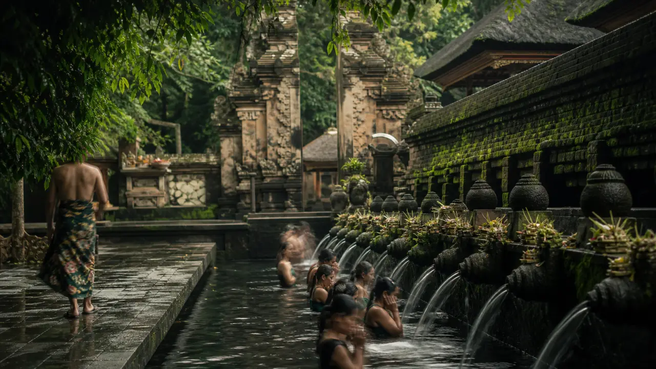 Pura Tirta Empul, purification dans le temple d’eau sacrée